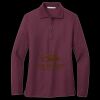 Women's Silk Touch Long Sleeve Polo Thumbnail