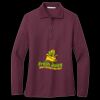 Women's Silk Touch Long Sleeve Polo Thumbnail