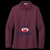Women's Silk Touch Long Sleeve Polo Miniatura