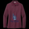 Women's Silk Touch Long Sleeve Polo Miniatura