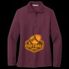 Women's Silk Touch Long Sleeve Polo Miniatura