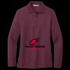 Women's Silk Touch Long Sleeve Polo Miniatura