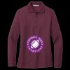 Women's Silk Touch Long Sleeve Polo Miniatura