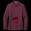 Women's Silk Touch Long Sleeve Polo Miniatura