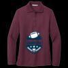 Women's Silk Touch Long Sleeve Polo Miniatura