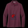 Women's Silk Touch Long Sleeve Polo Miniatura