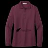 Women's Silk Touch Long Sleeve Polo Thumbnail
