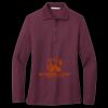 Women's Silk Touch Long Sleeve Polo Thumbnail
