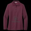 Women's Silk Touch Long Sleeve Polo Thumbnail