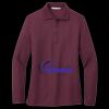 Women's Silk Touch Long Sleeve Polo Thumbnail