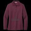 Women's Silk Touch Long Sleeve Polo Thumbnail