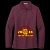 Women's Silk Touch Long Sleeve Polo Thumbnail