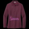 Women's Silk Touch Long Sleeve Polo Thumbnail