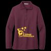 Women's Silk Touch Long Sleeve Polo Thumbnail