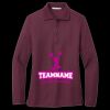 Women's Silk Touch Long Sleeve Polo Thumbnail