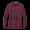 Women's Silk Touch Long Sleeve Polo Miniatura