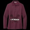 Women's Silk Touch Long Sleeve Polo Miniatura