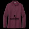 Women's Silk Touch Long Sleeve Polo Miniatura