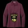 Women's Silk Touch Long Sleeve Polo Miniatura