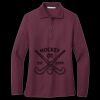 Women's Silk Touch Long Sleeve Polo Thumbnail