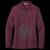 Women's Silk Touch Long Sleeve Polo Miniatura