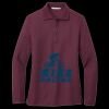 Women's Silk Touch Long Sleeve Polo Miniatura