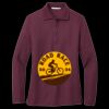Women's Silk Touch Long Sleeve Polo Miniatura