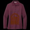 Women's Silk Touch Long Sleeve Polo Miniatura