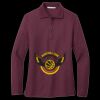 Women's Silk Touch Long Sleeve Polo Miniatura