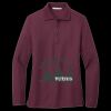 Women's Silk Touch Long Sleeve Polo Thumbnail