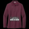 Women's Silk Touch Long Sleeve Polo Thumbnail