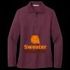 Women's Silk Touch Long Sleeve Polo Thumbnail