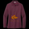 Women's Silk Touch Long Sleeve Polo Thumbnail