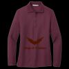 Women's Silk Touch Long Sleeve Polo Thumbnail