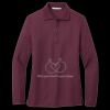 Women's Silk Touch Long Sleeve Polo Thumbnail