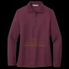 Women's Silk Touch Long Sleeve Polo Thumbnail