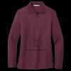 Women's Silk Touch Long Sleeve Polo Thumbnail