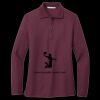 Women's Silk Touch Long Sleeve Polo Miniatura