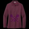 Women's Silk Touch Long Sleeve Polo Miniatura