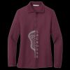 Women's Silk Touch Long Sleeve Polo Miniatura