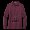 Women's Silk Touch Long Sleeve Polo Miniatura