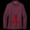 Women's Silk Touch Long Sleeve Polo Miniatura