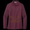 Women's Silk Touch Long Sleeve Polo Miniatura