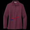 Women's Silk Touch Long Sleeve Polo Miniatura