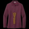 Women's Silk Touch Long Sleeve Polo Miniatura