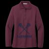 Women's Silk Touch Long Sleeve Polo Miniatura
