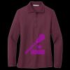 Women's Silk Touch Long Sleeve Polo Miniatura