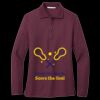 Women's Silk Touch Long Sleeve Polo Miniatura