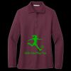 Women's Silk Touch Long Sleeve Polo Miniatura