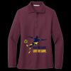 Women's Silk Touch Long Sleeve Polo Miniatura